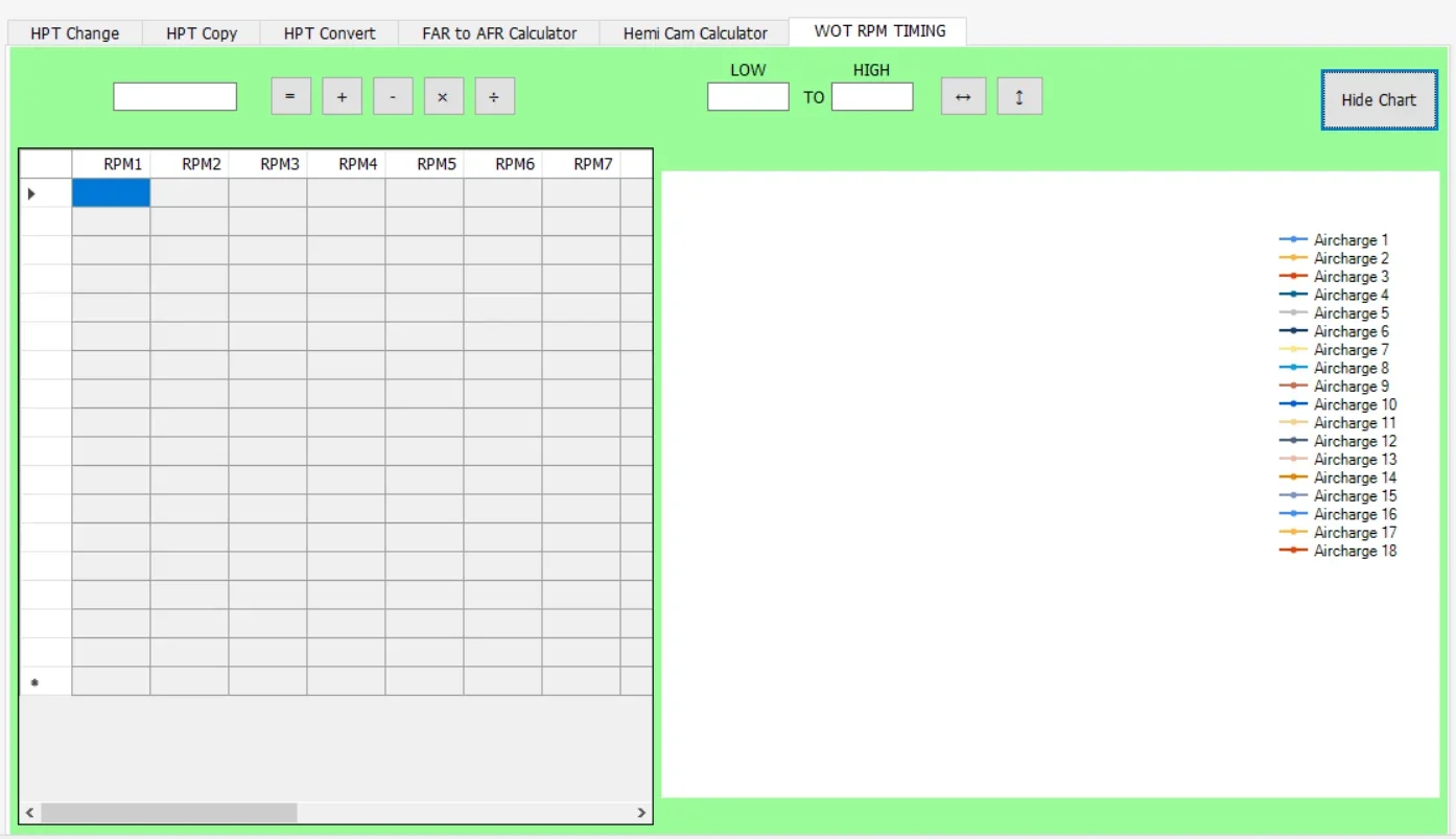 2024 BIN to HPT Converter Software HPT File Editor 2.5 for HP Tuners .BIN File Editing .HPT Raw Edit Unlock Tuner