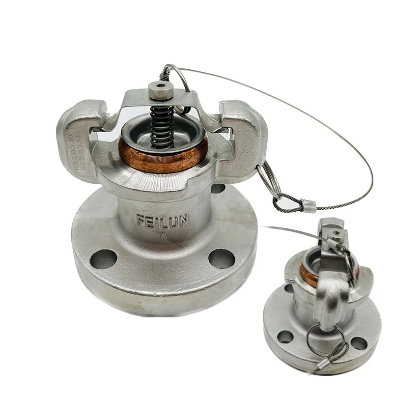 

Rotary Charging Port 4MPa DN40mm Cryogenic Stainless Steel Refueling Receptacle DXK-40