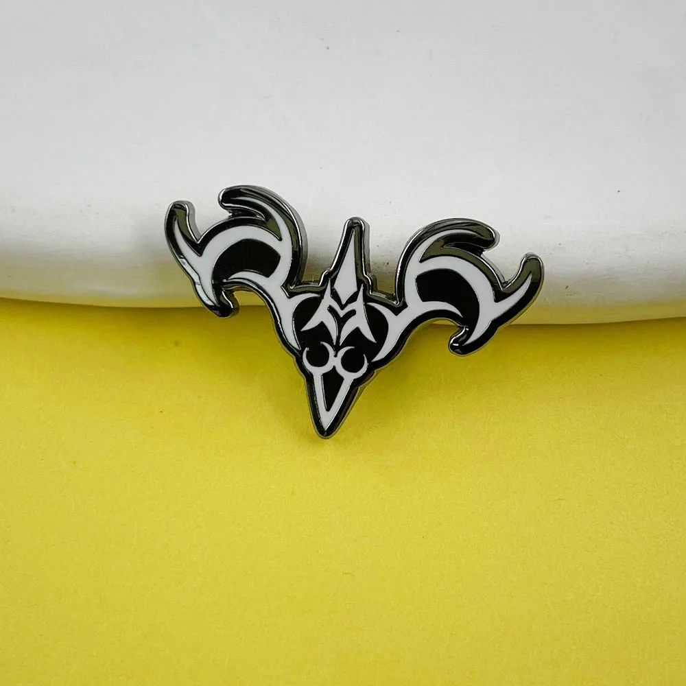 Fate Stay Night Logo Brooch Adventure Game Metal Badge Clothing Bag Accessories Player Collection Gifts