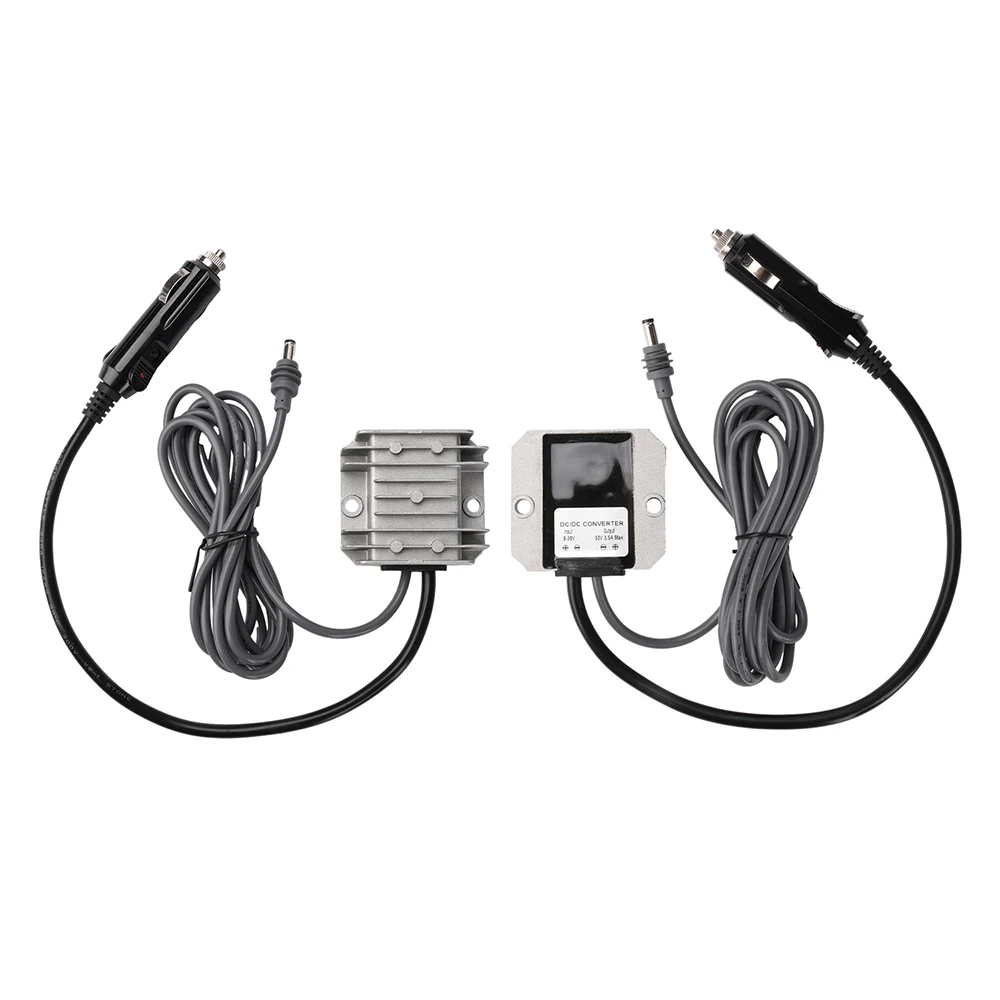 DC 12V to 24V to 30V, 3.5A Power Converter with Cigarette Lighter Socket, Suitable for Motorhomes, CCTV Systems, Boats, Etc.
