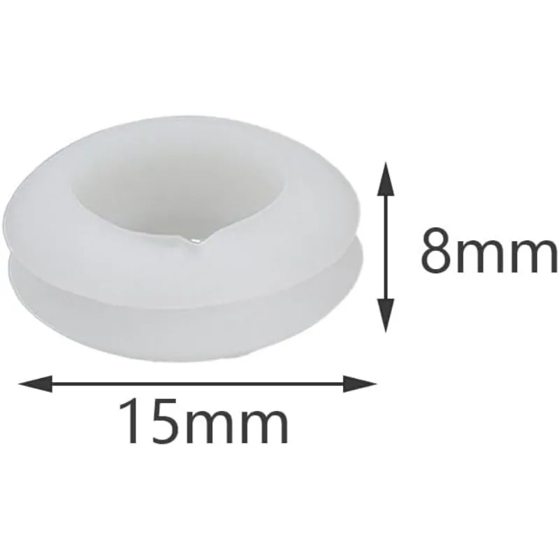 30/50/100Pcs Airlock Grommet for Fermenter Lid, Silicone Grommets for Preserving Fermenting Making Wine, Kimchi