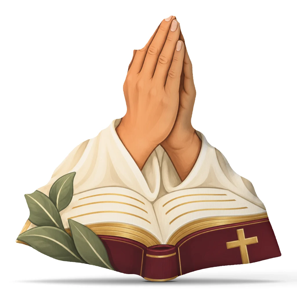 Christian Prayer Hands Pillow Bible Cross Shaped Throw Cushion Religious Faith Gift for Believers Home Decor Sofa Accent
