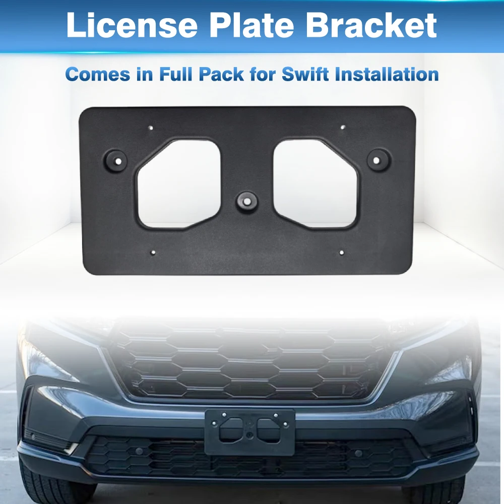 

For Honda CR-V 2023 2024 2025 Front License Plate Frame Mounting Bracket Tag Holder Accessories 711803A0A00 191275920596