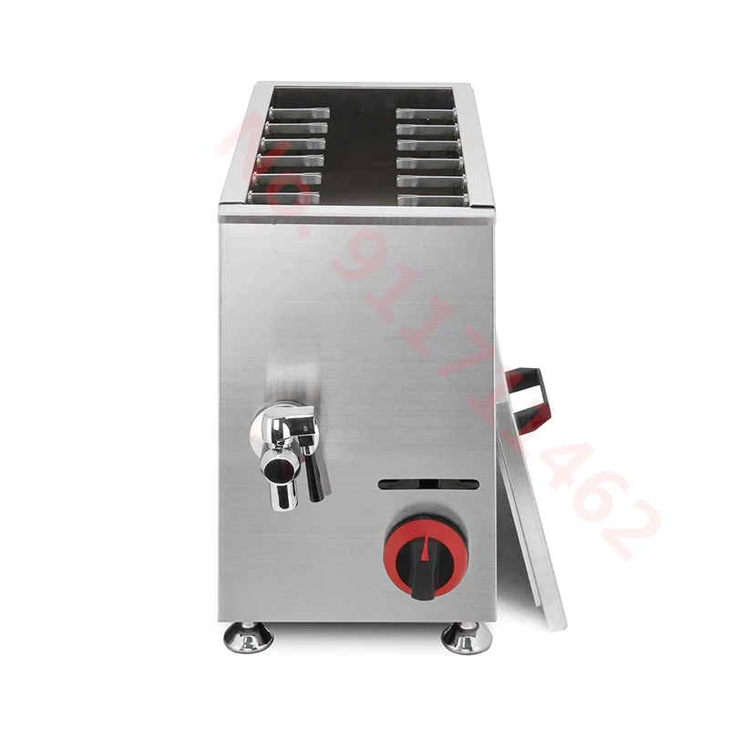 Commercial Fryer ลึกฮอตดอกชีส Stick กระทะเกาหลีข้าวโพดลึกสุนัขกระทะเตาอบไฟฟ้าขนมขบเคี้ยวเครื่อง