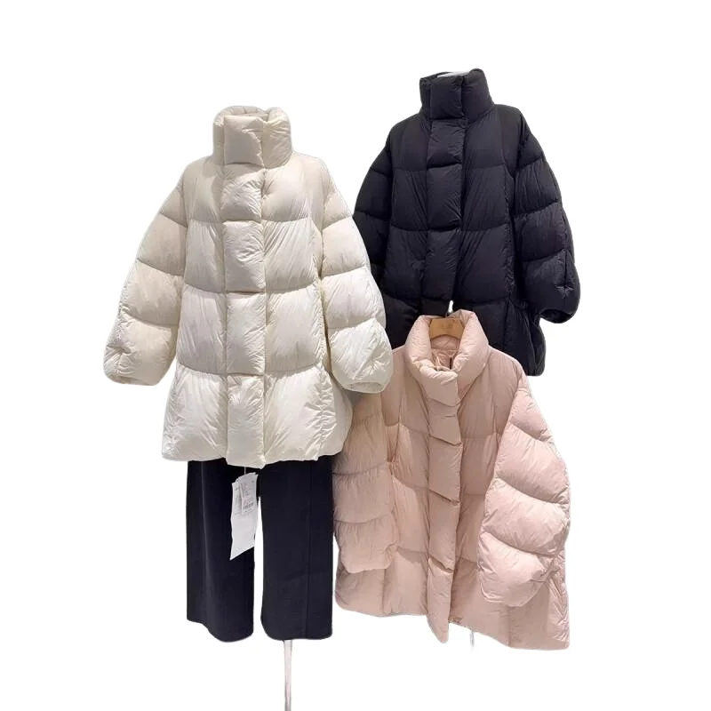 

Kawaii модные топы для девочек, студенческая повседневная женская одежда с героями мультфильмов, зима 2024, новый корейский стиль, свободное пуховое хлопковое пальто с капюшоном, женское пальто