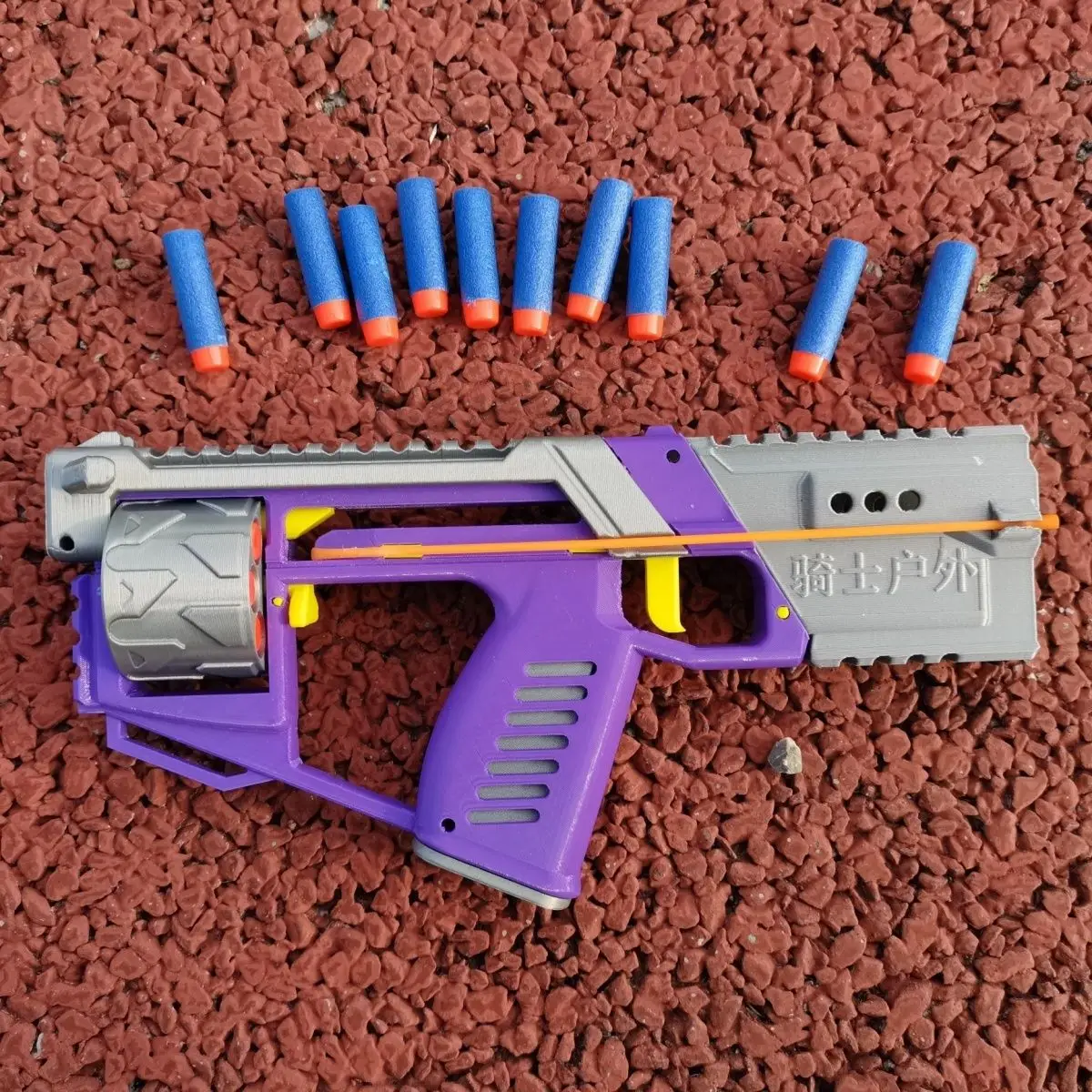 NEW Plastic Rubber Band Soft Bullets Gun Toys Creative Gift Toy For Men