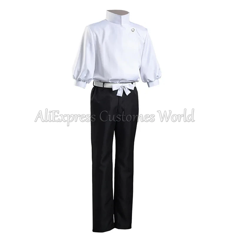 Anime Jujutsu Kaisen Yuta Okkotsu Costume Cosplay Okkotsu Yuta uniformi top pantaloni cintura festa di Halloween per uomo donna