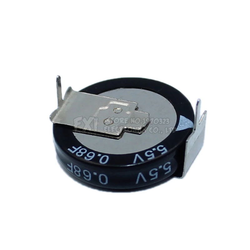 5.5V Super capacitor 0.1F 0.22F 0.33F 0.47F 1F 1.5F 4.0F V-type C-type H-type Button Farad capacitor