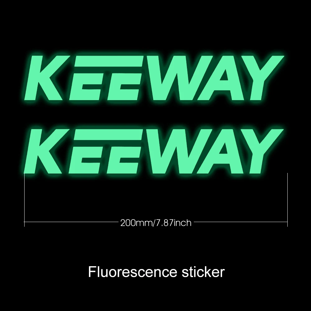 Motorcycle Glow Stickers Decal Keeway RKF/V Cruise/RKV/SR/TX/RKR/ 125 K Light 202 V302C RKS 150 Vieste 300 Superlight 200 XDV - view 6