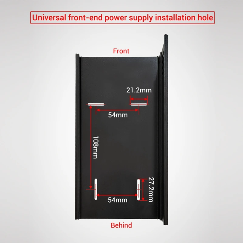 H02 CNC Power Supply Aluminum Alloy Shell Can Be AC DC Preamp Power Supply Installed Convenient Wiring A