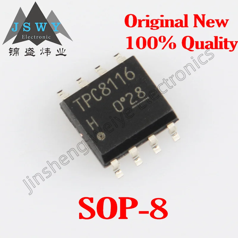

(10/50 pieces) TPC8116-H SOP-8 TPC8116H P-channel MOSFET 40V 7.5A New original stock Fast delivery