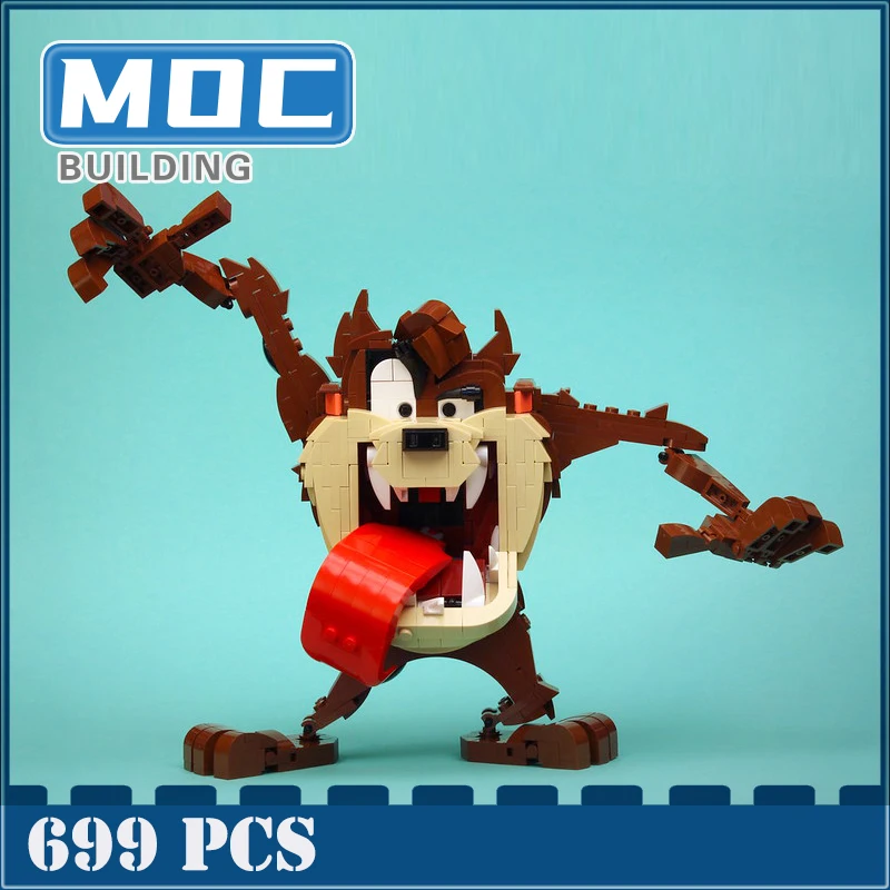 Star Movie Action Figures Tasmanianed Devil MOC Building Blocks Collection Idea Monster DIY Toys Gifts