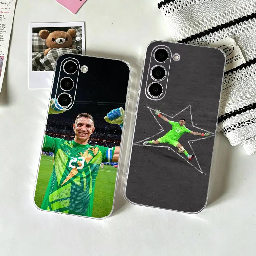 Funda de teléfono Emiliano Martinez para SamsungA10,12,20,21S,30,31,40,50,51,52,70,71, funda transparente
