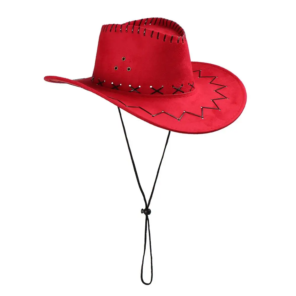 2024 Hot Sale Men Lady Fashion Cowboy Hat West Fancy Dress Polyester Unisex Cap