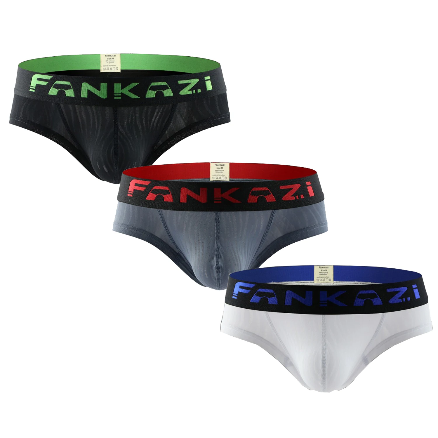 Men's Mini Bikini Boxer Shorts Sexy Underwear U-convex Pouch Panties Male Underpants Shorts for Men - Image 4