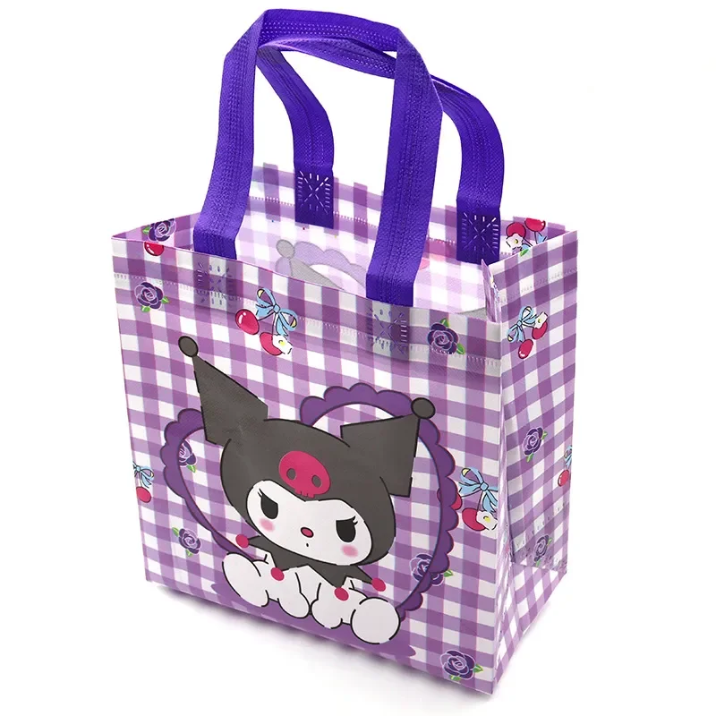 Sanrio Kuromi Mymelody Cinnamoroll Kawaii Japanese Cartoon Gift Bags Non-Woven Bags Shopping Tote Bags Storage Bags