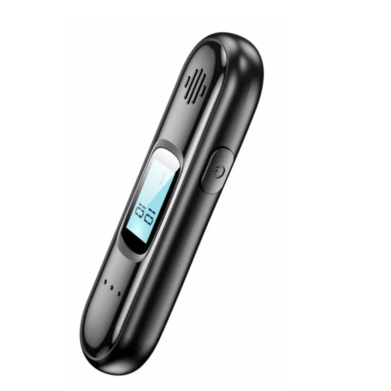 New T01 Car Portable Alcohol Tester Contactless Rechargeable Blowing Alcohol Concentration Tester