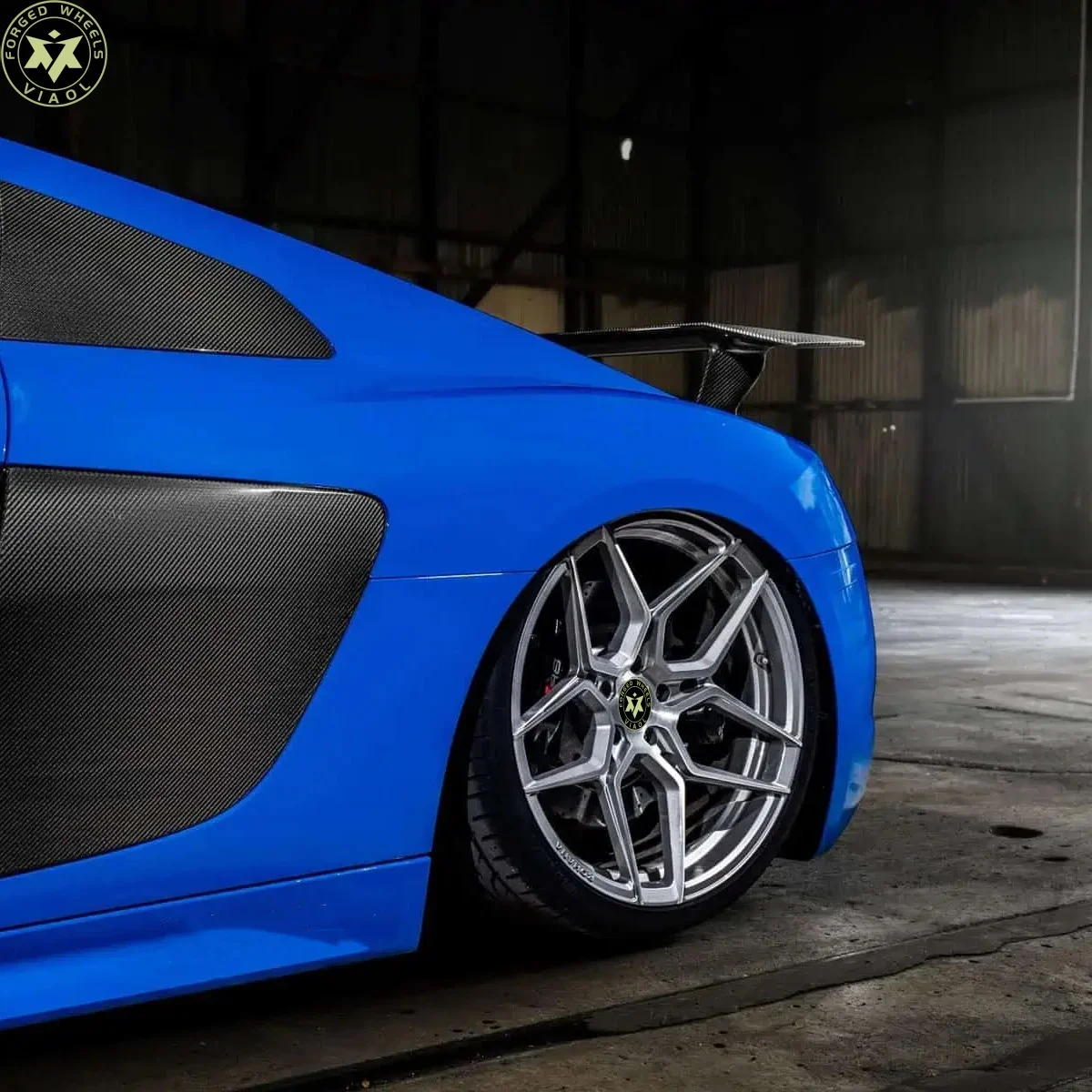 18 19 20 21 22 بوصة الرياضة نمط سبائك الألومنيوم الصلب الحافات مخصصة عالية القوة مزورة متعددة المتحدث عجلات ل GL C63 R8 V10