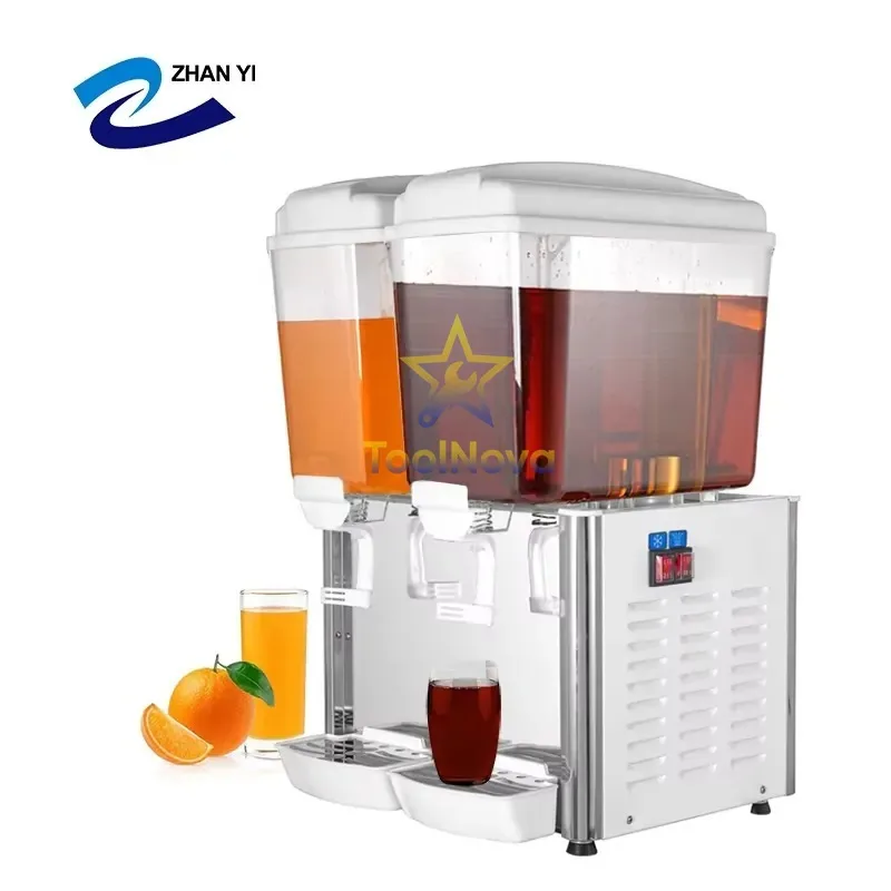 2026hotsale *China* Zhanyi 2 Tanks Hot and Cold Smart Coffee Soda Desktop Water Beverage Dispensing Machines Juice Drink