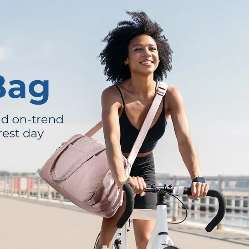

Casual Minimalist Cloud Based Fitness Lightweight High-End Yoga Short Distance Travel Business Trip Luggage Bag for Women