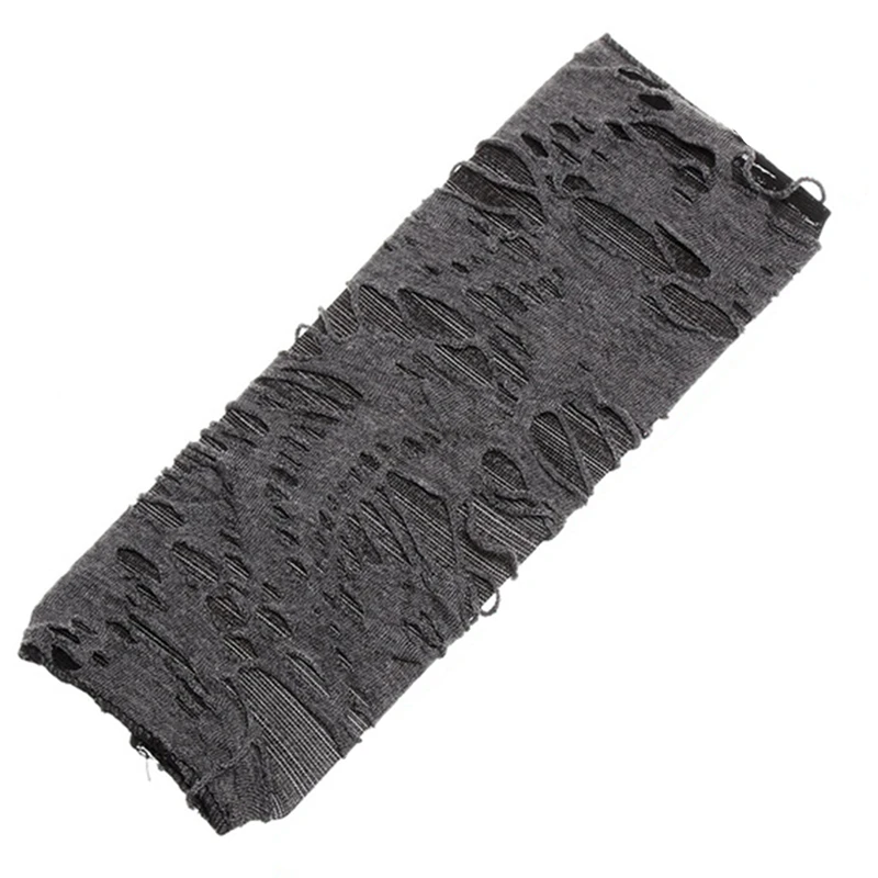 Gants noirs sexy gothiques pour femmes, gants cassés, punk, sombre, Halloween, vêtements de cosplay, accessoires Kiev illage de fête