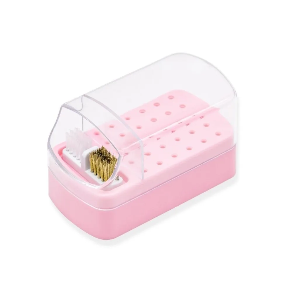 

Органайзер для сверл для ногтей на 30 отверстий, акриловая коробка для маникюрного салона, держатель для сверл для дизайна ногтей, подставка для дизайна ногтей, выставка красоты