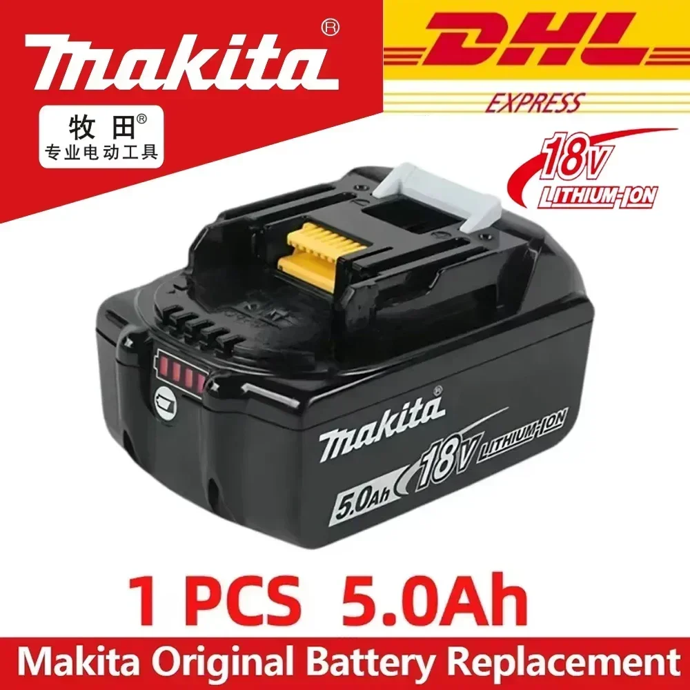 

Original NEW Makita 6.0Ah 18V Rechargeable Battery for Makita 18V BL1830 BL1830B BL1840 BL1840B BL1850 BL1850B Power Tools