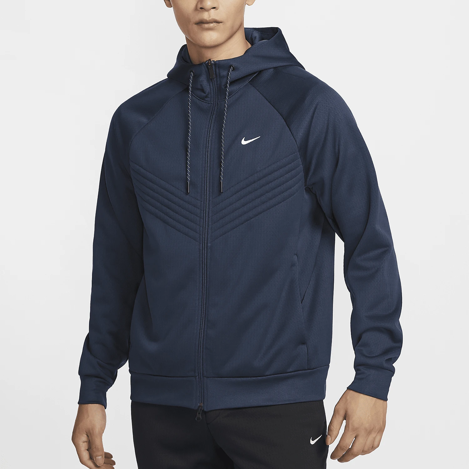 

Nike Official Product Therma-FIT Men's Hooded Running Jacket FZ1108-451