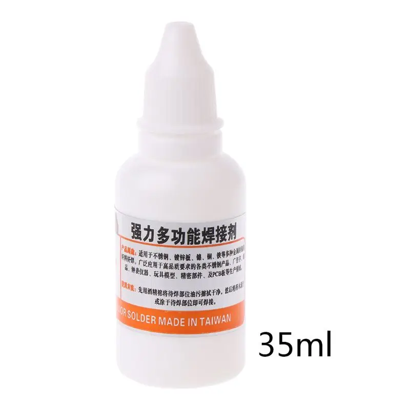

35ml Stainless Steel Flux Soldering Stainless Steel Liquid Solders Water Durable 367D