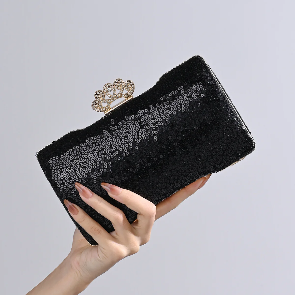 

Fashion Sequin Evening Bags For Women Luxury Shoulder Crossbody Bags Chain Party Wedding Clutch Purse Handbags
