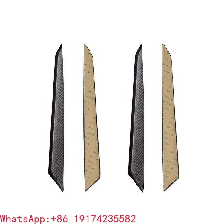 

Carbon Fiber Interior Kits Door Trim Panel for Maserati Levante Suv 4pcs/set Add on Style