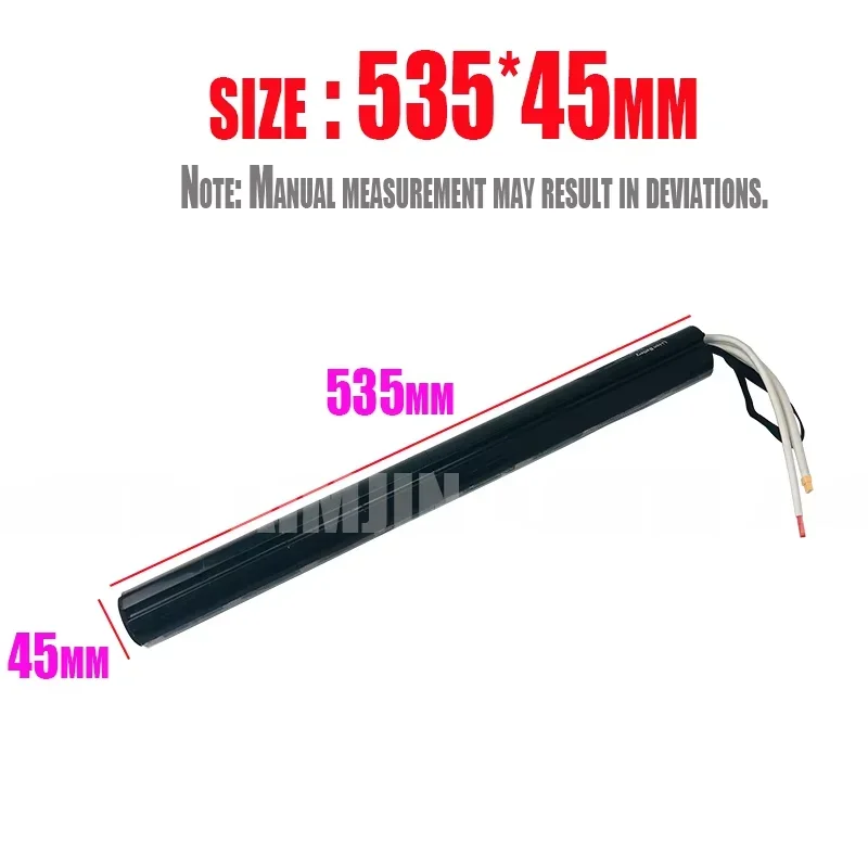 24V 4,4/6,6/8,8/10,4AH Lithium-Akku Kohlefaser-Roller-Akku für Elektroroller