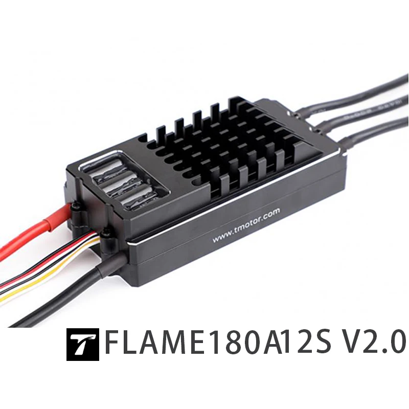 

FLAME 180A 12S V2.0 T-MOTOR Flame 180A 6-14S HV электронный контроллер скорости для мультикоптера БПЛА VTOL Drone