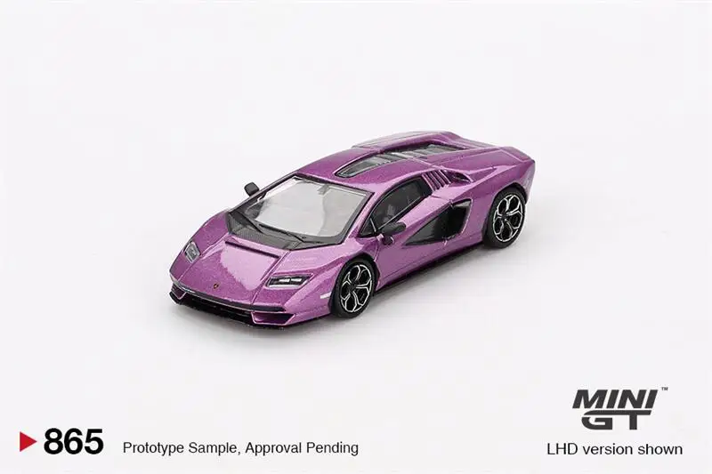 

MINI GT 1:64 Countach LPI 800-4 Viola 30th Purple LHD Diecast Model Car