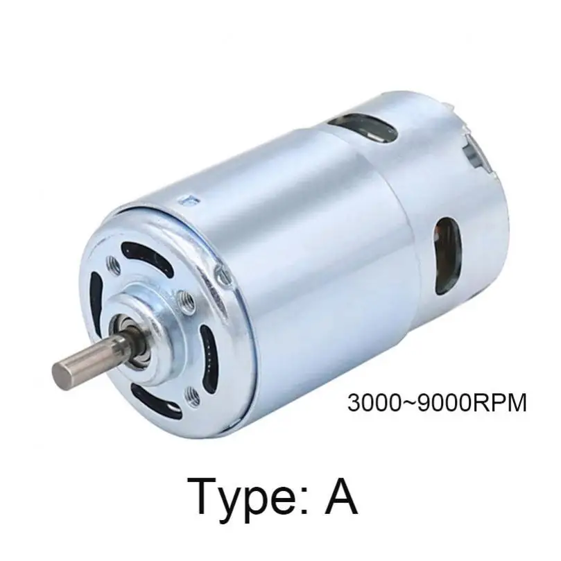 997 DC Motors 12-36V 18000RPM Large Torque Micro Motor with Double Ball Bearing for DIY Power Tool Toys Drill Saw Grinder Lathe