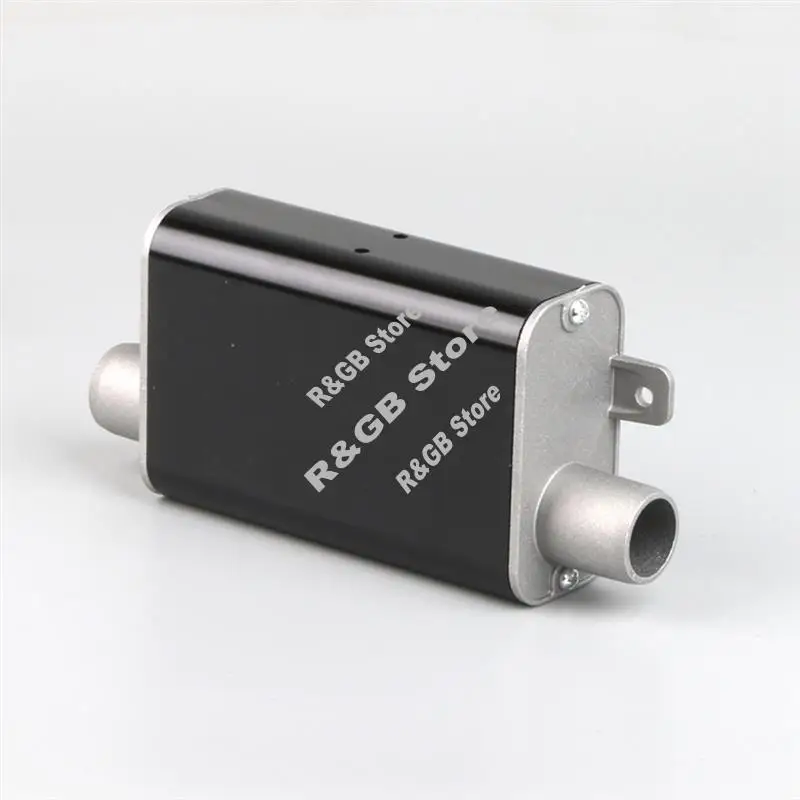 

Глушитель воздушного стояночного обогревателя, выхлопная труба, автомобильный воздушный парковочный обогреватель, выхлопная труба для автомобилей, грузовиков, кемперов, фургонов, запчасти, аксессуары, черный-AT