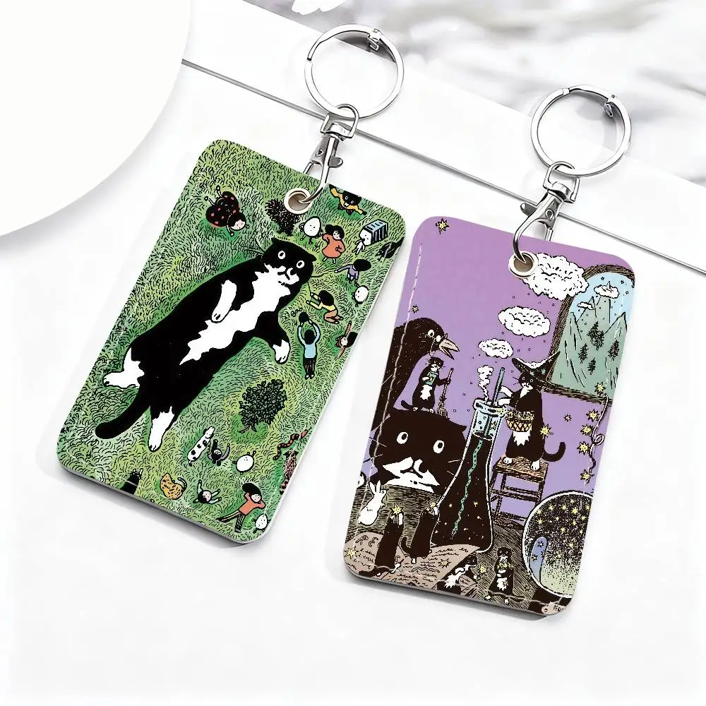 

Держатель для карт Art Y-Yeonju Choi, подходит для студентов, для использования в автобусах, метро, банках, спортзалах, а также для предотвращения потери ключей.