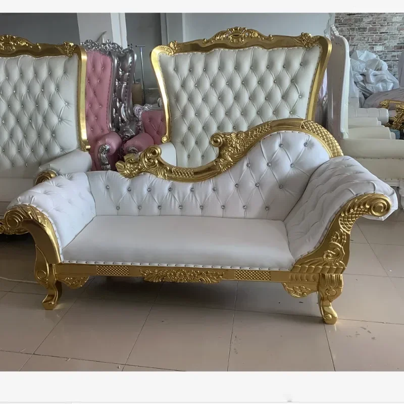 Solid Wood Chaise Longue, European Chaise Longue, Chaise Longue Sofa, Mermaid Wedding Chair