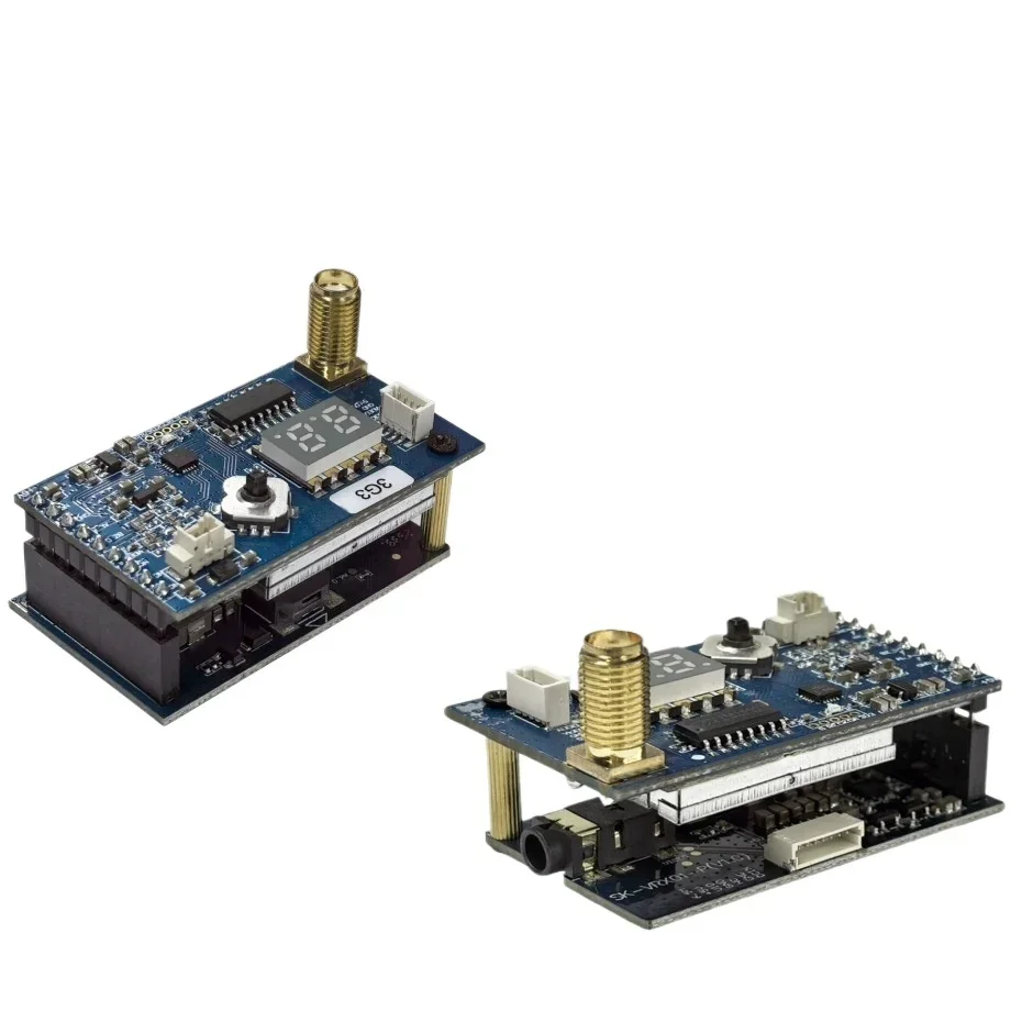 VivaSK-VRX02 80CH 3.3g Image Transmission Receiver Signal Alarm VRX For FPV Drone