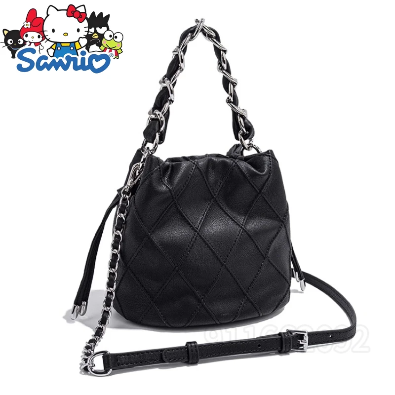  Hello Kitty New Mini Women's Handbag Luxury Brand Original Fashion Women's Shoulder Bag Cartoon Casual Mini Women's Bag