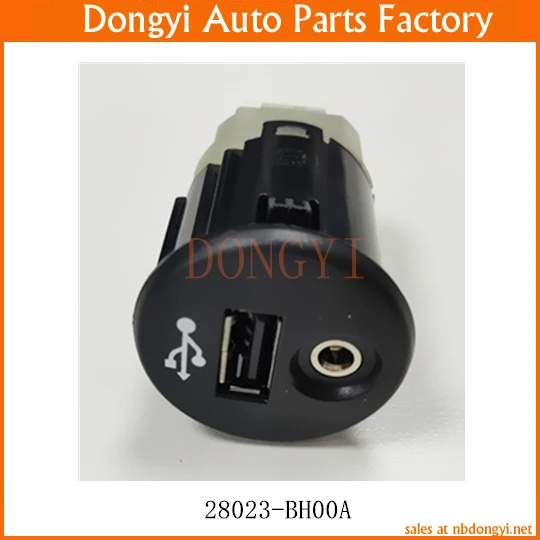 Car USB AUX Port Adapter OE No. 28023-BH00A 28023BH00A