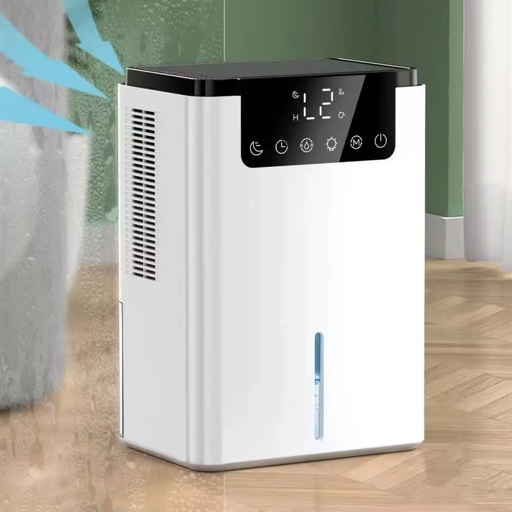 

New 2000ml Intelligent Portable Dehumidifier with Timing Function and Color Night Light