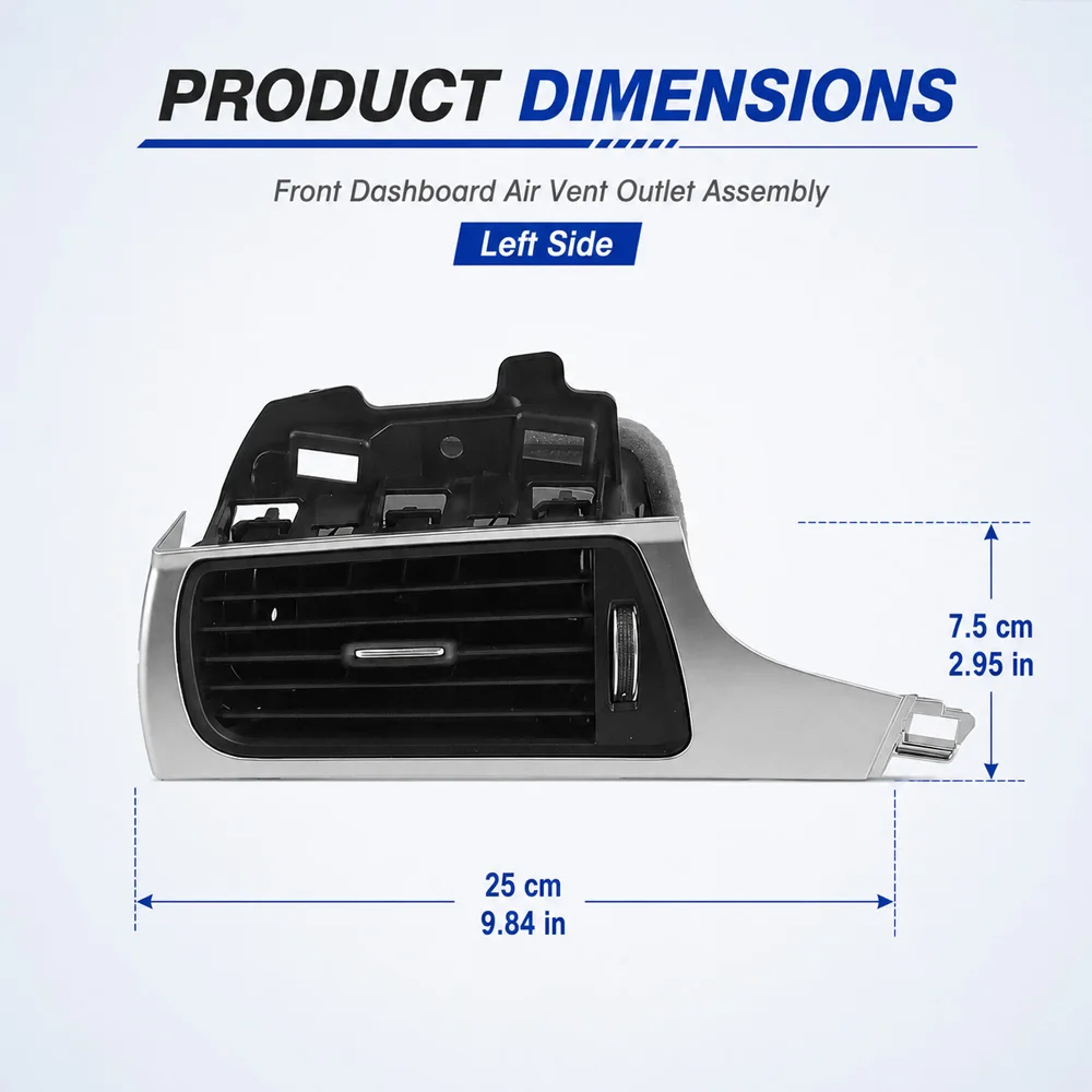 Car Front Center AC  Air Conditioning Vent Outlet Assembly  Left / Right 4G1820901 4G1820902 For Audi A6 A7 S6 S7 RS7 RS6