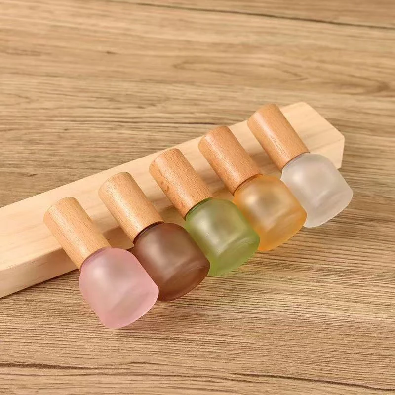 1 Stück 10ml Glas-Rollflasche für Parfüm, Mini-Behälter für ätherische Öle, leere Reiseflasche, nachfüllbare Fläschchen – Detail 2