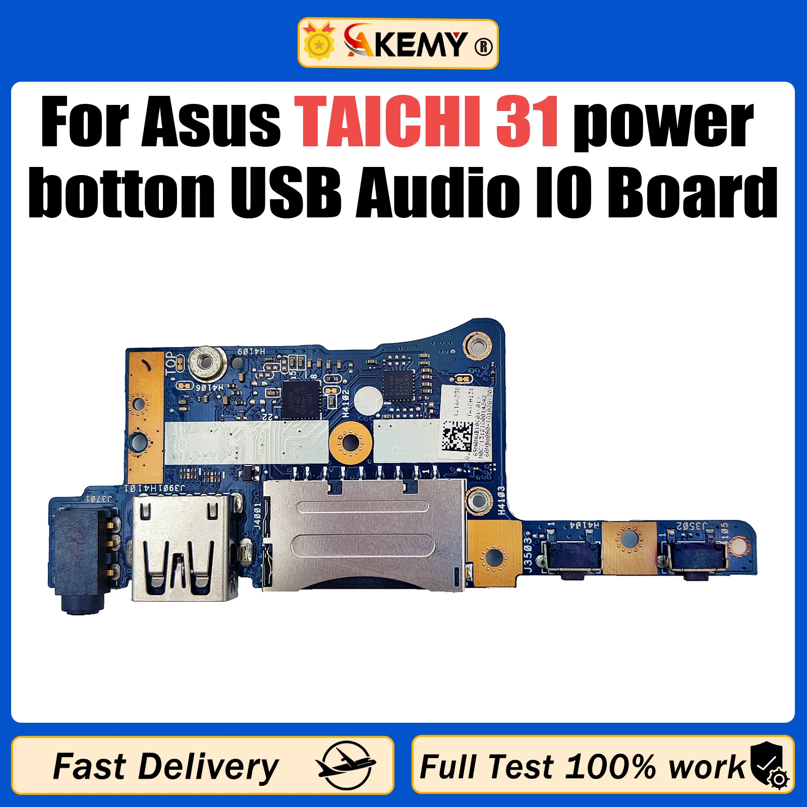 

TAICHI31_IO For ASUS TAICHI 31 switch power botton USB Audio IO Board 100% Tested Fast Ship