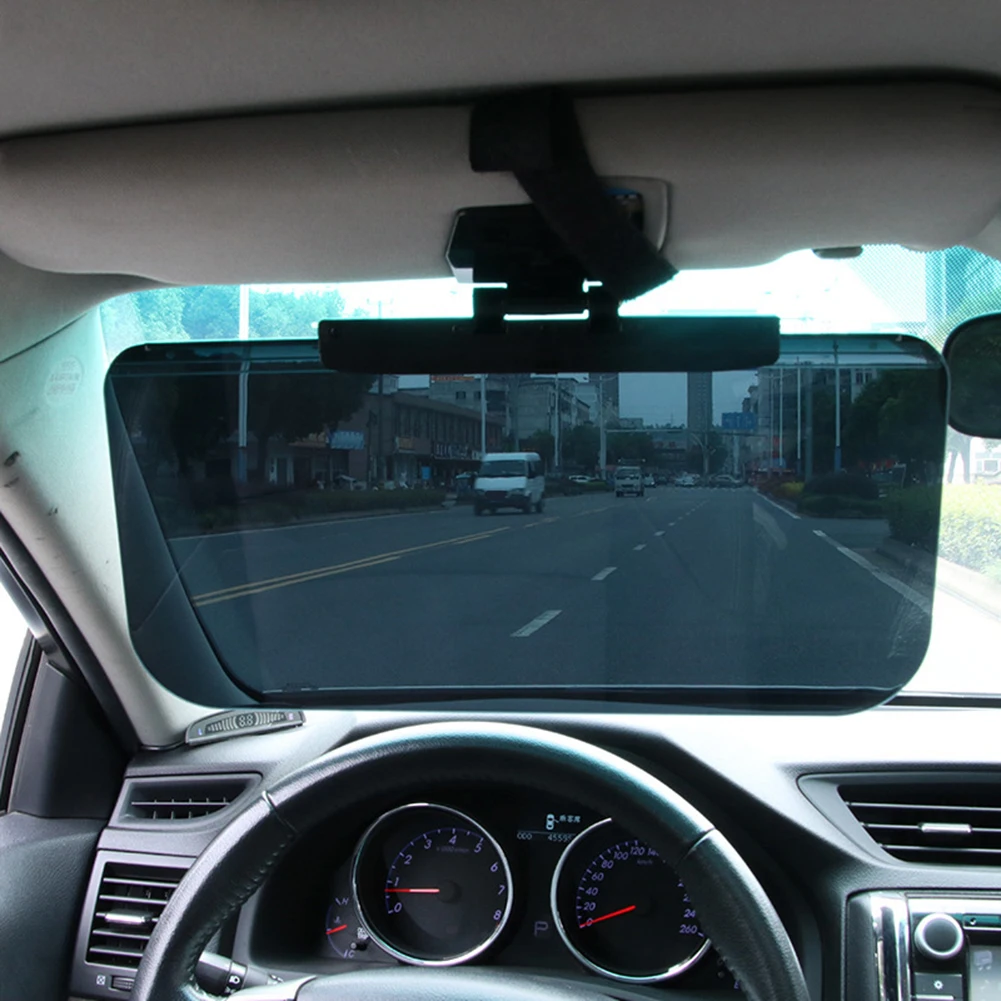 Adjustable Sun Visor Anti-Glare Shield Wear-Resistant Material 180 Degrees Rotatable Lens Filter Strong Sunlight Shade Sunshade