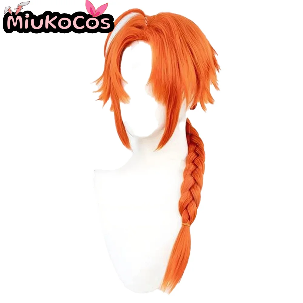 ในสต็อก Kamui คอสเพลย์วิกผม Miuko คอสเพลย์อะนิเมะ Gintama Shinsengumi คอสเพลย์