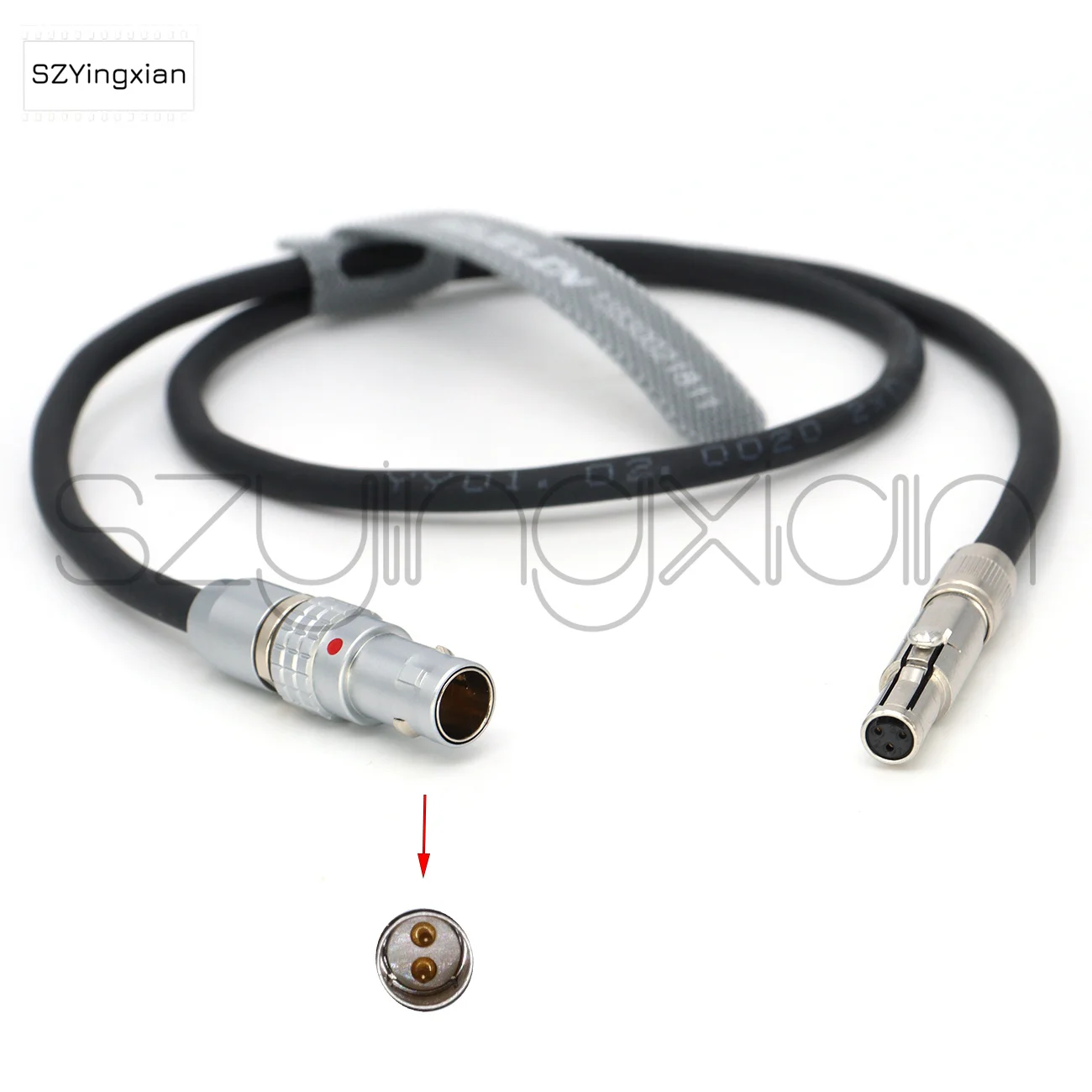 Camera 0B 2-Pin 12V to Odyssey 7/Odyssey 7Q+ Monitor 3Pin Female Power Cord