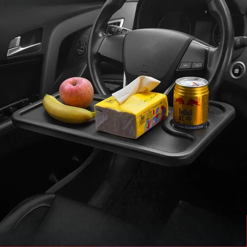 Car Dining Plate, Car Steering Wheel, Laptop Desk, Car Interior Dining Table, Dining Table