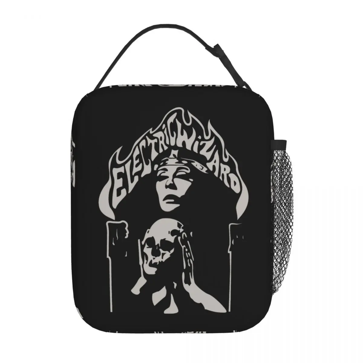 ELECTRIC WIZARD Music Rock Band Thermal Insulated Lunch Bag for Picnic Reusable Food Container Bags Cooler Thermal Lunch Boxes